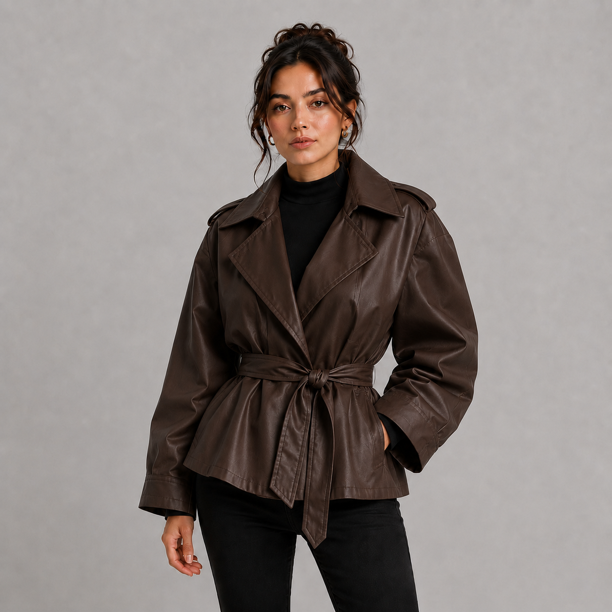 Gabardina satinada