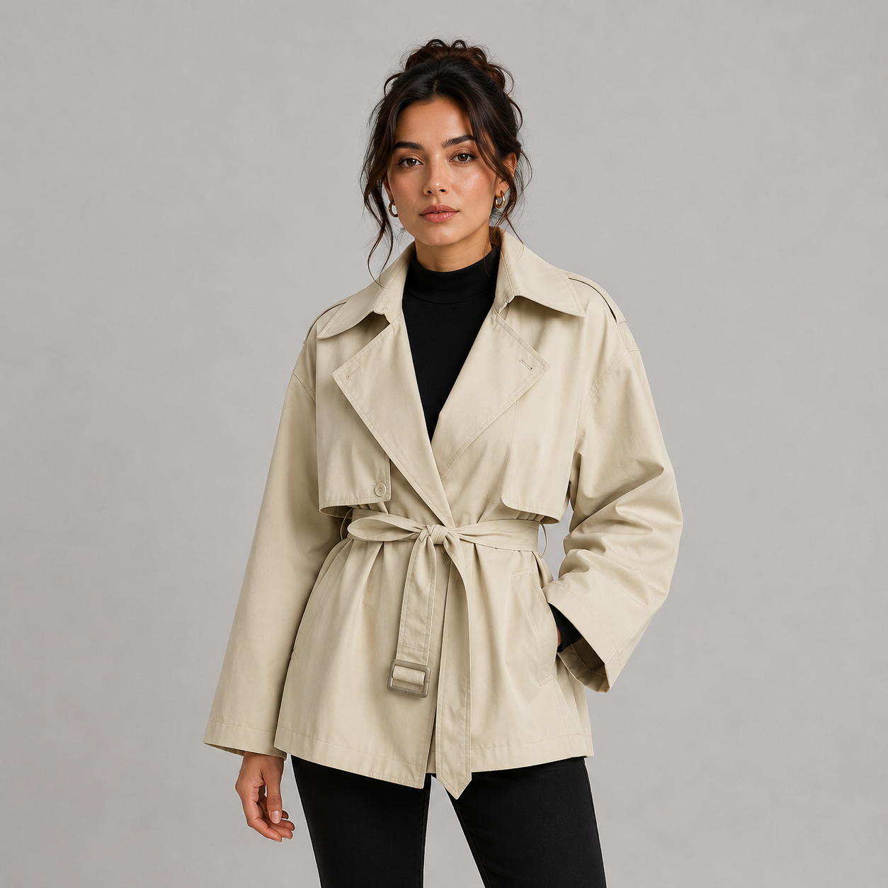 Gabardina casual