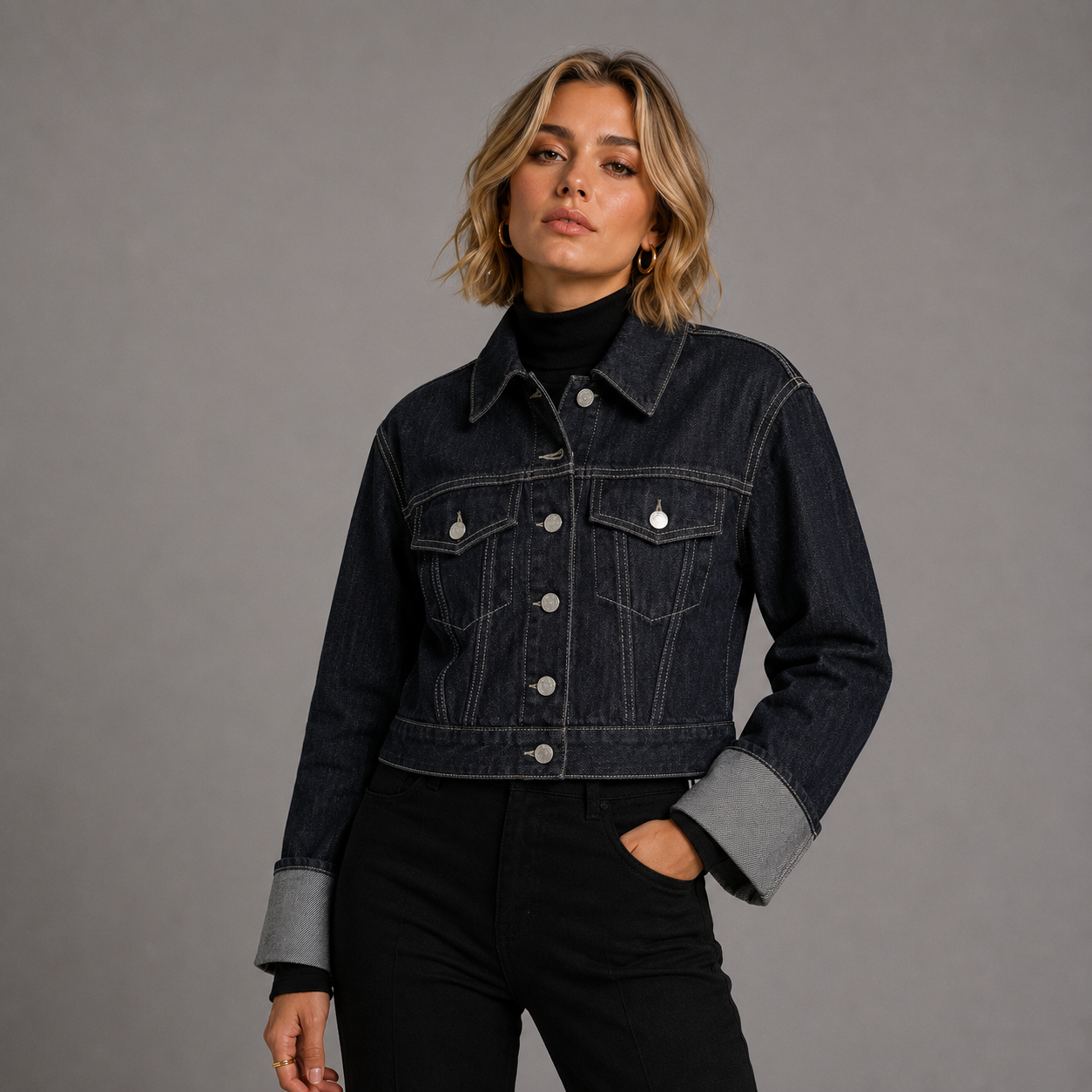 Chaqueta vaquera casual