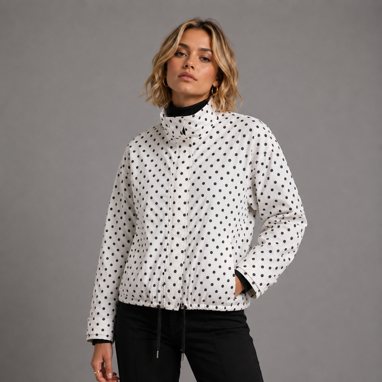 Chaqueta de lunares